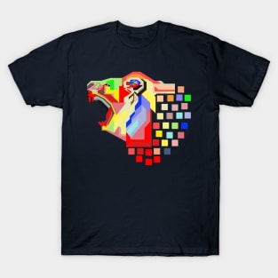 Abstract bear T-Shirt